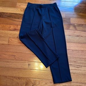 NEW LOFT Black pull on pocket slacks